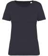 NS316 Native Spirit Ladies Faded T-Shirt Washed Coal Grey colour image